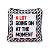 A Lot Going On Needlepoint Pillow - Liza Pruitt