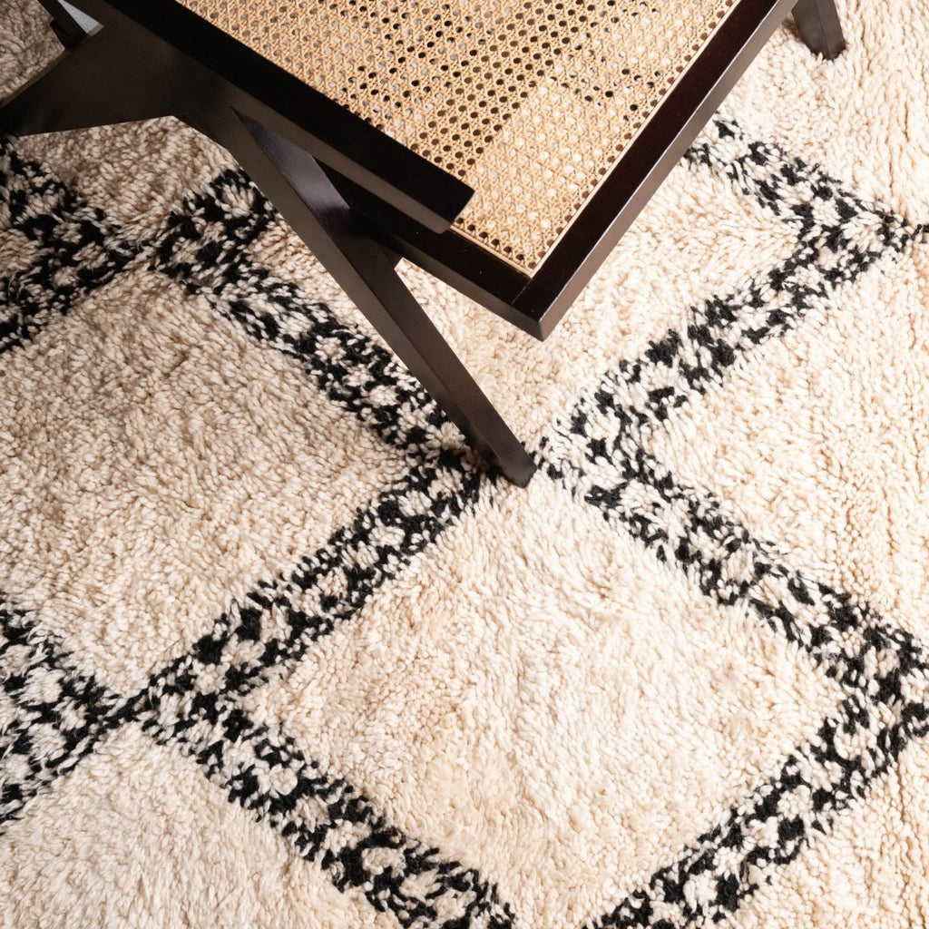 Adham - vintage beni ourain rug - Liza Pruitt