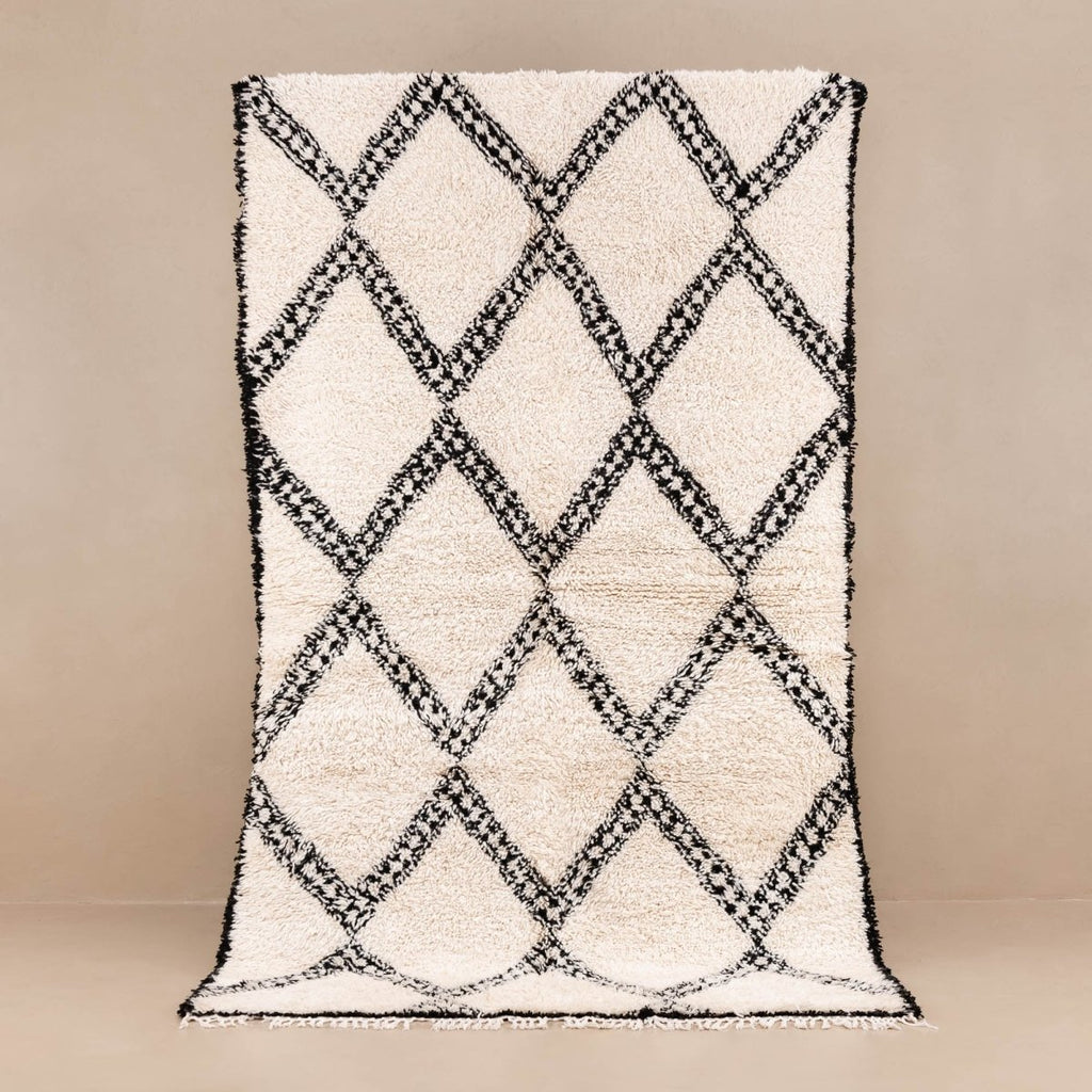 Adham - vintage beni ourain rug - Liza Pruitt