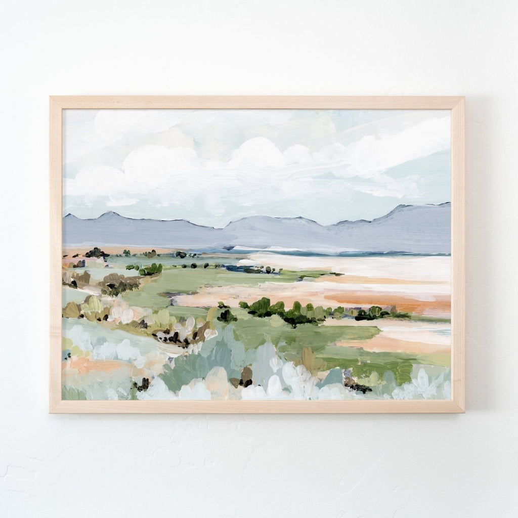 "Antelope Island" Art Print - Liza Pruitt