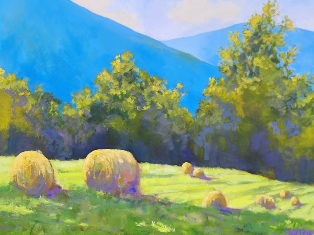 Basking Bales | 30" h x 40" w - Liza Pruitt