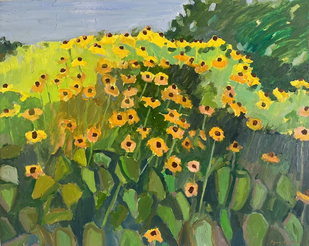 Black Eyed Susan | 24" h x 30" w - Liza Pruitt