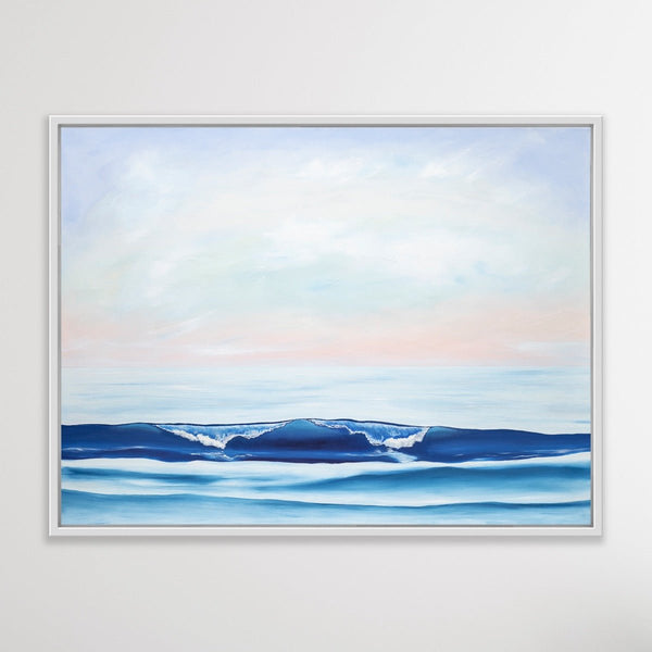 Blue Crush | 31.5" h x 41.5" w | Framed - Liza Pruitt