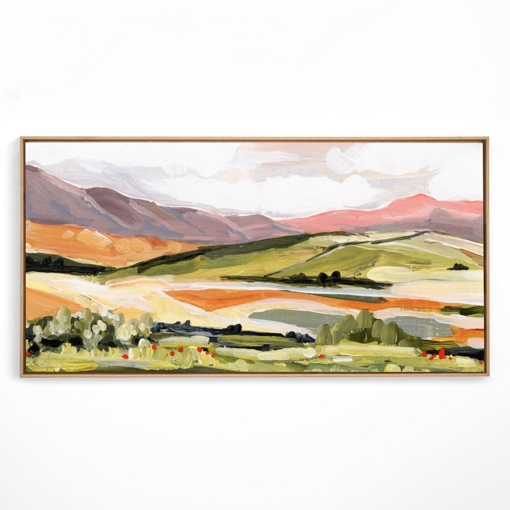 "California Hills" Art Print - Liza Pruitt