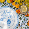 Dinner plate with hand painted designs - Liza Pruitt