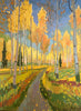 Fall Trail | 48" h x 36" w - Liza Pruitt