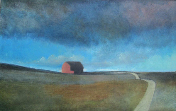 Far Away Barn | 18" h x 30" w - Liza Pruitt