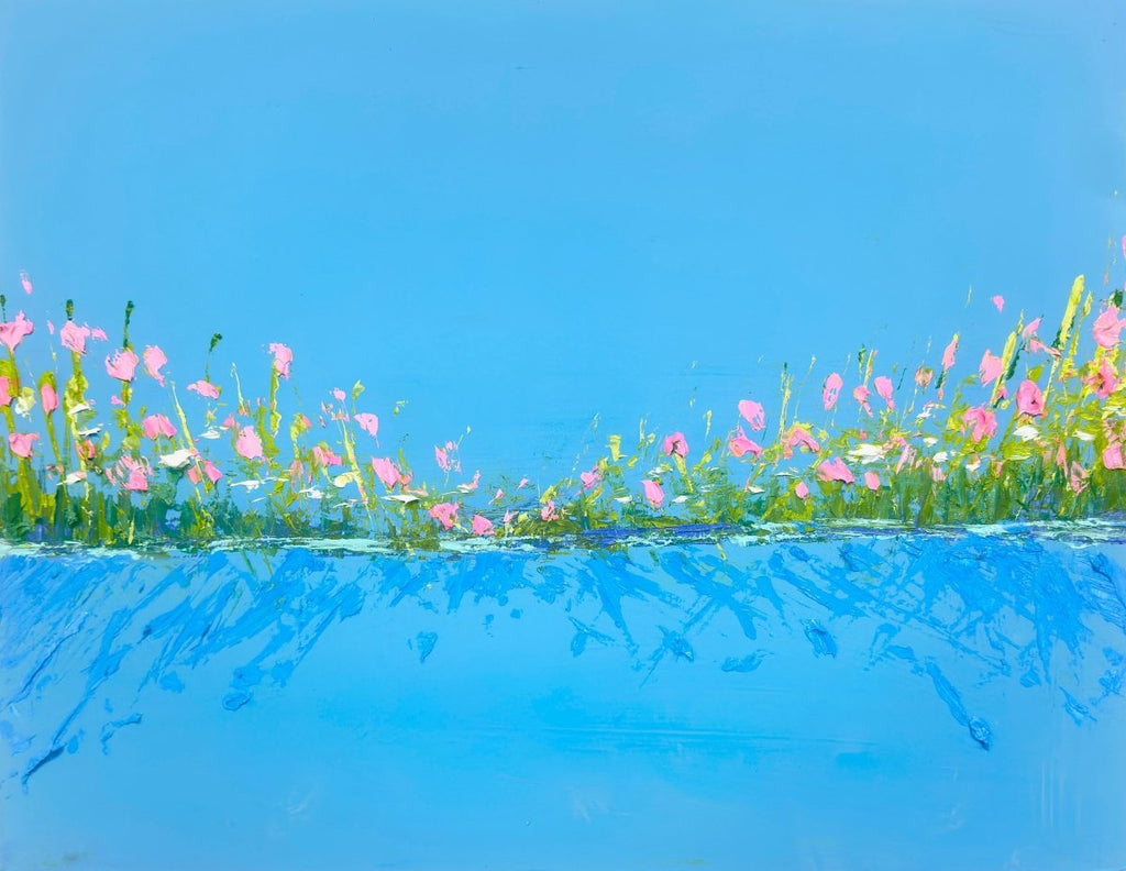 Flowerline | 11" h x 14" w - Liza Pruitt