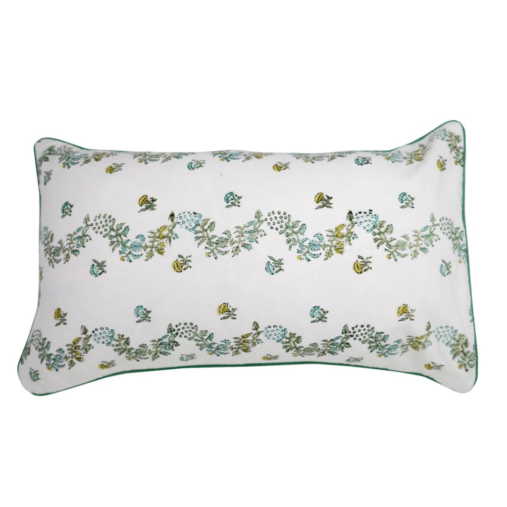 Forget Me Not Lumbar Pillow Cover - Liza Pruitt