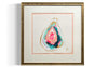 Funky half shell I | 18.25" x 18.25" | Framed - Liza Pruitt