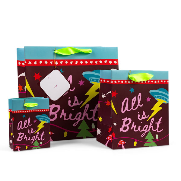 Gift Bag - All Is Bright - Liza Pruitt