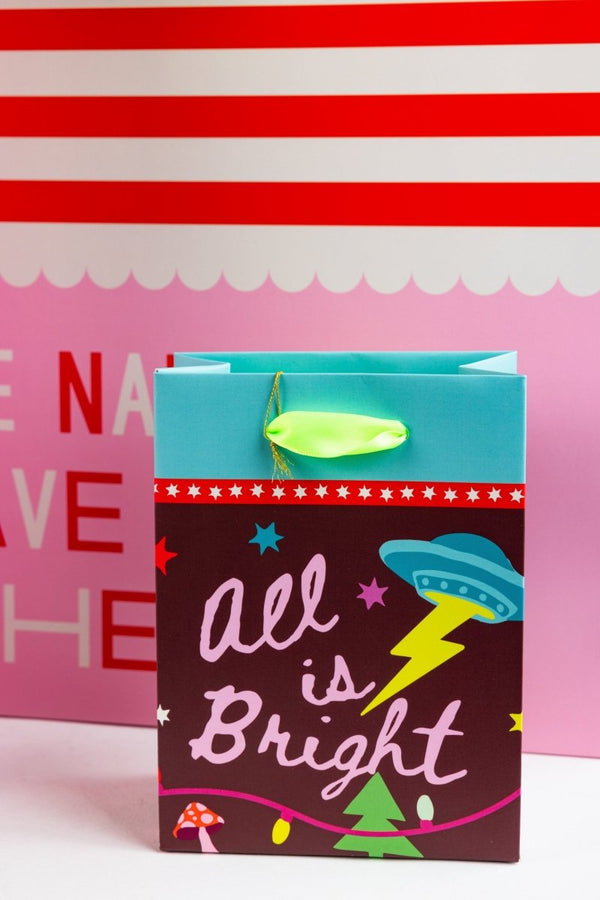 Gift Bag - All Is Bright - Liza Pruitt