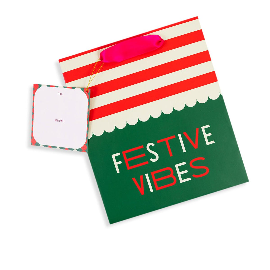 Gift Bag - Festive Vibes - Liza Pruitt