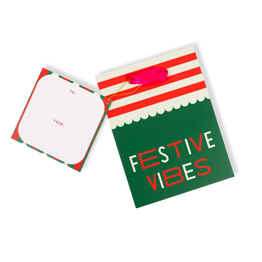 Gift Bag - Festive Vibes - Liza Pruitt