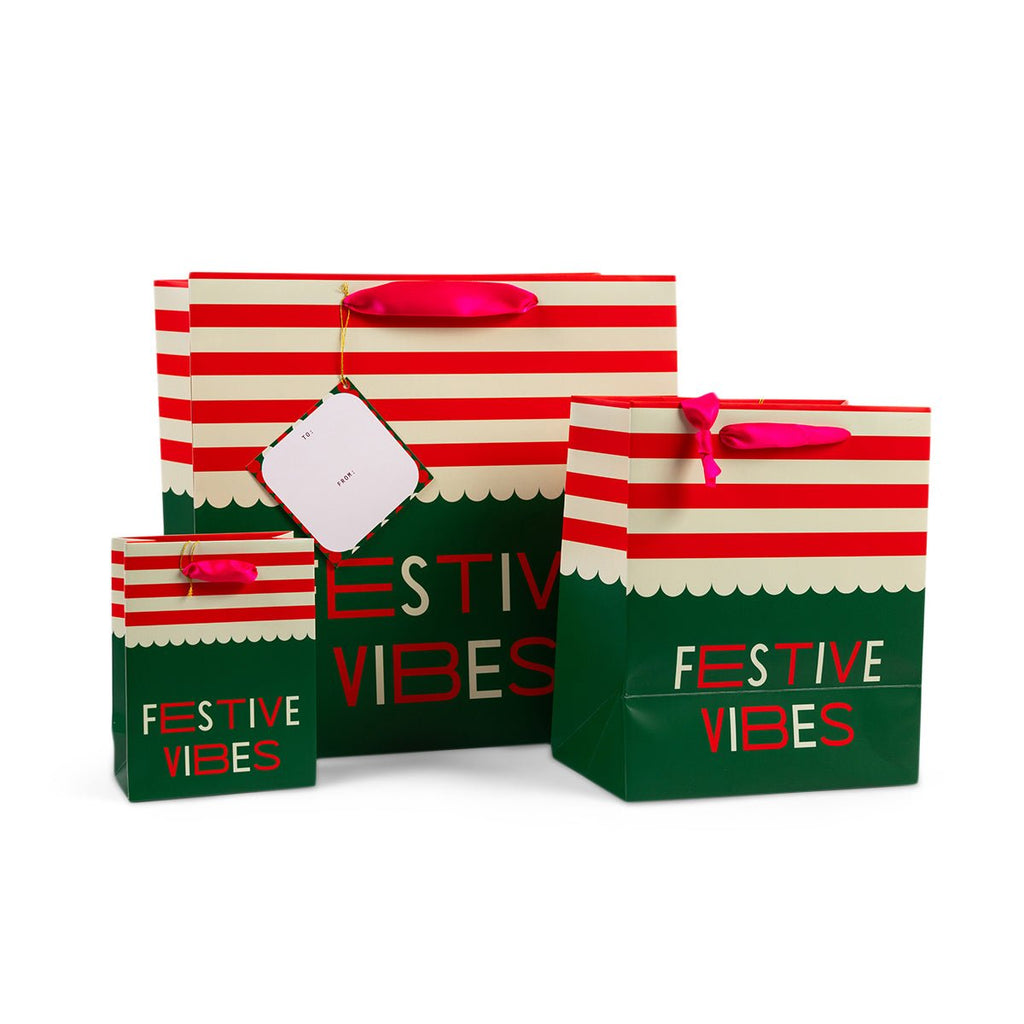 Gift Bag - Festive Vibes - Liza Pruitt