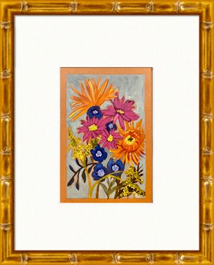 Jewels of the Garden No. 10 | 12" h x 9" w | Framed - Liza Pruitt