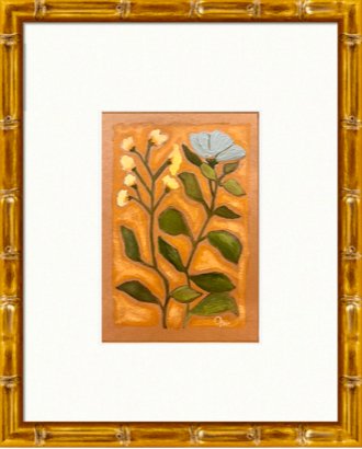 Jewels of the Garden No. 7 | 12" h x 9" w | Framed - Liza Pruitt