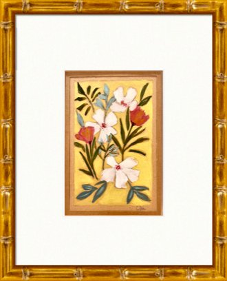 Jewels of the Garden No. 8 | 12" h x 9" w | Framed - Liza Pruitt