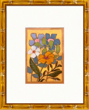 Jewels of the Garden No. 9 | 12" h x 9" w | Framed - Liza Pruitt