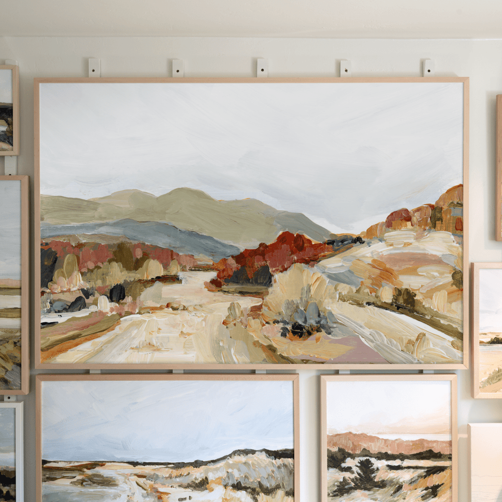 “Joshua Tree Riverbed” Art Print - Liza Pruitt