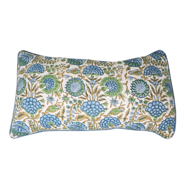 Lotus Blossom Lumbar Pillow Cover - Liza Pruitt