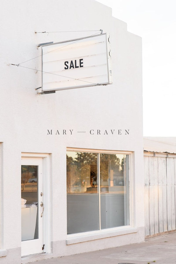 Marfa - Sale Sign - Liza Pruitt