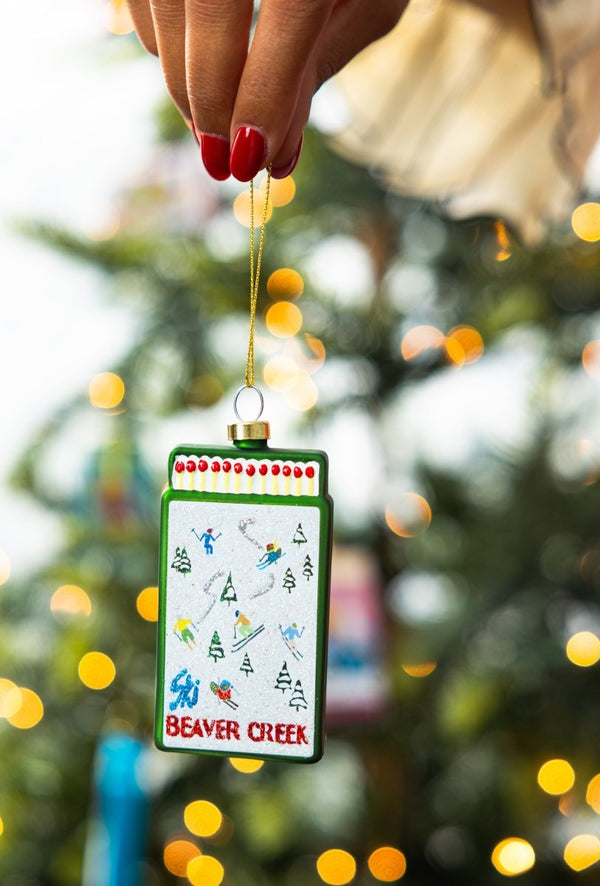 Matchbook Ornament - Beaver Creek - Liza Pruitt