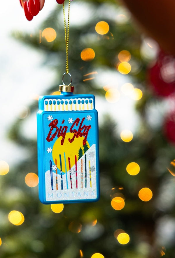 Matchbook Ornament - Big Sky - Liza Pruitt