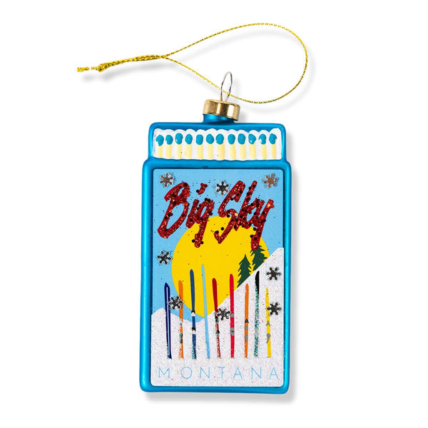 Matchbook Ornament - Big Sky - Liza Pruitt