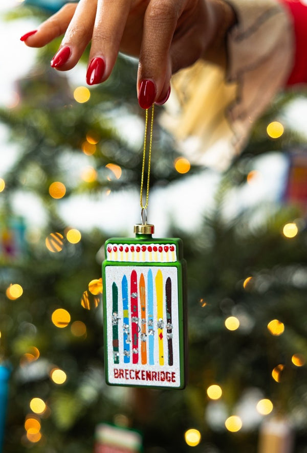 Matchbook Ornament - Breckenridge - Liza Pruitt