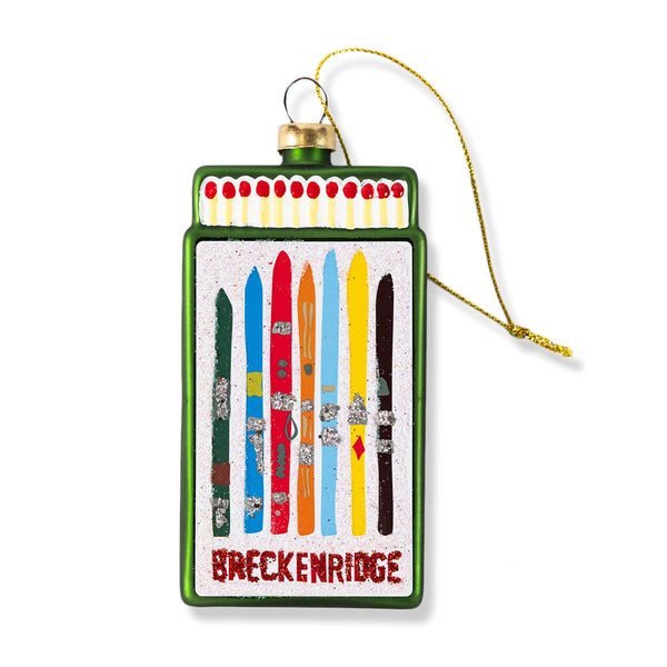 Matchbook Ornament - Breckenridge - Liza Pruitt