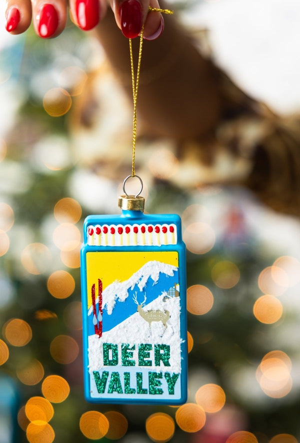 Matchbook Ornament - Deer Valley - Liza Pruitt