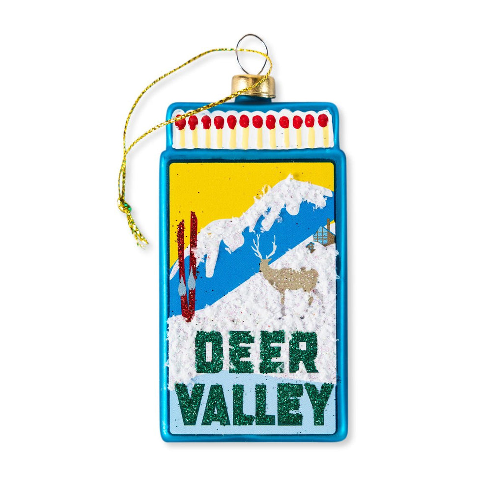 Matchbook Ornament - Deer Valley - Liza Pruitt