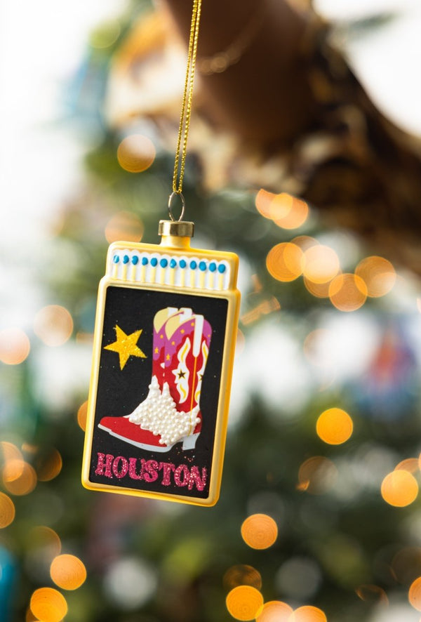 Matchbook Ornament - Houston - Liza Pruitt