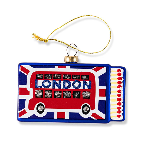 Matchbook Ornament - London - Liza Pruitt