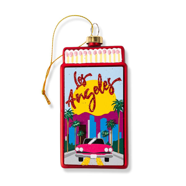 Matchbook Ornament - Los Angeles - Liza Pruitt