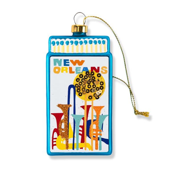 Matchbook Ornament - New Orleans - Liza Pruitt