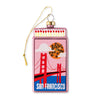 Matchbook Ornament - San Francisco - Liza Pruitt