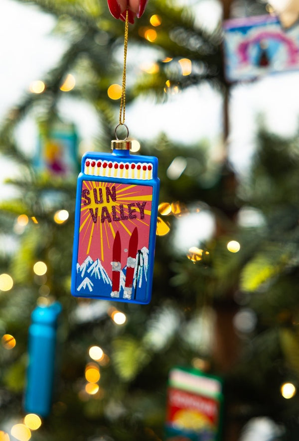 Matchbook Ornament - Sun Valley - Liza Pruitt