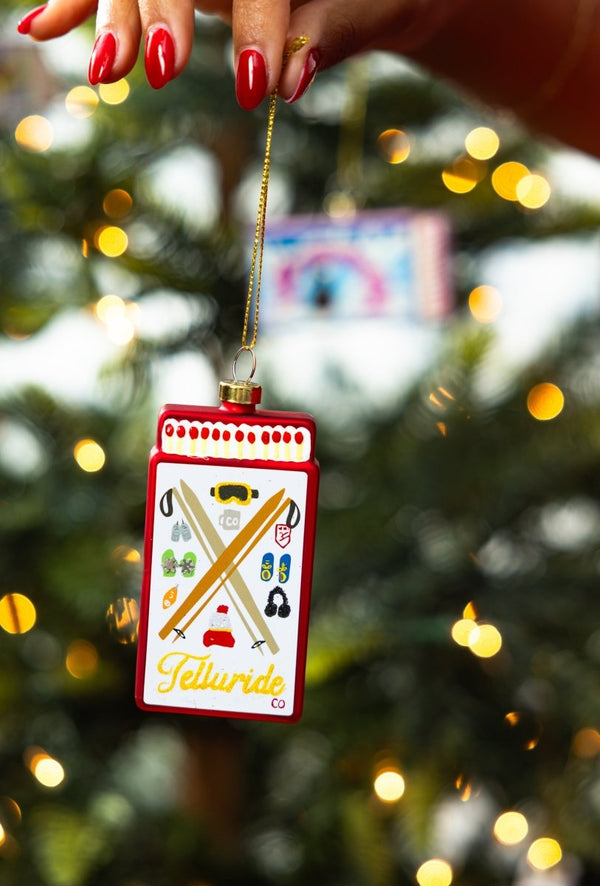 Matchbook Ornament - Telluride - Liza Pruitt