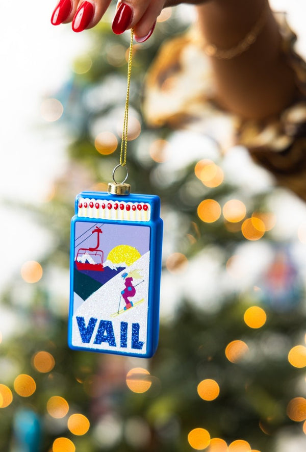 Matchbook Ornament - Vail - Liza Pruitt