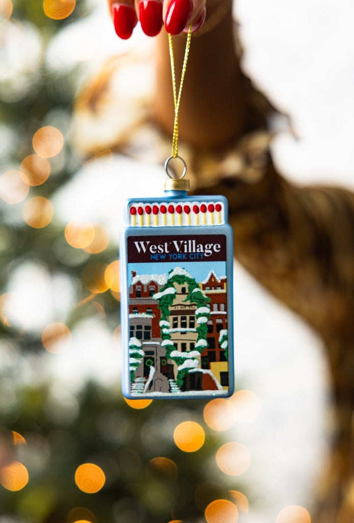 Matchbook Ornament - West Village - Liza Pruitt