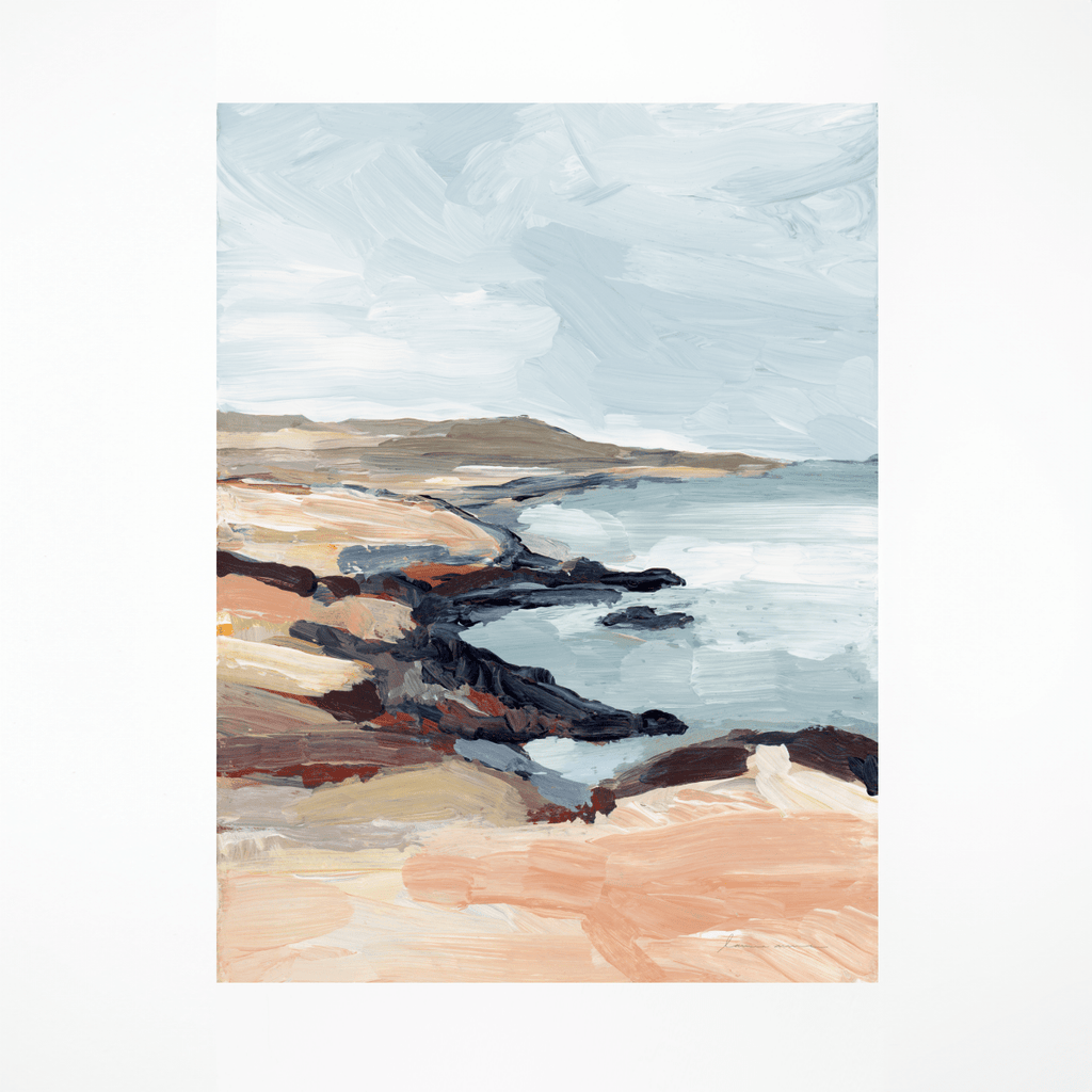 "Maui Coast" Art Print - Liza Pruitt