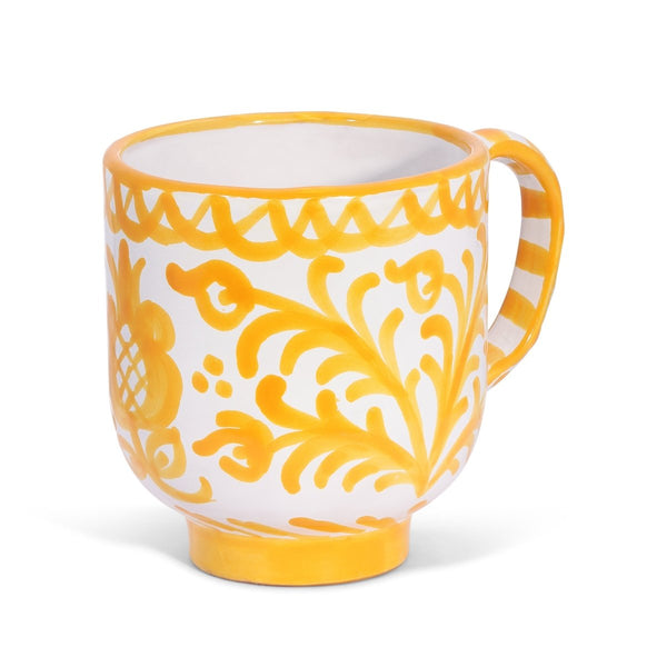 Mug with hand painted designs - Liza Pruitt