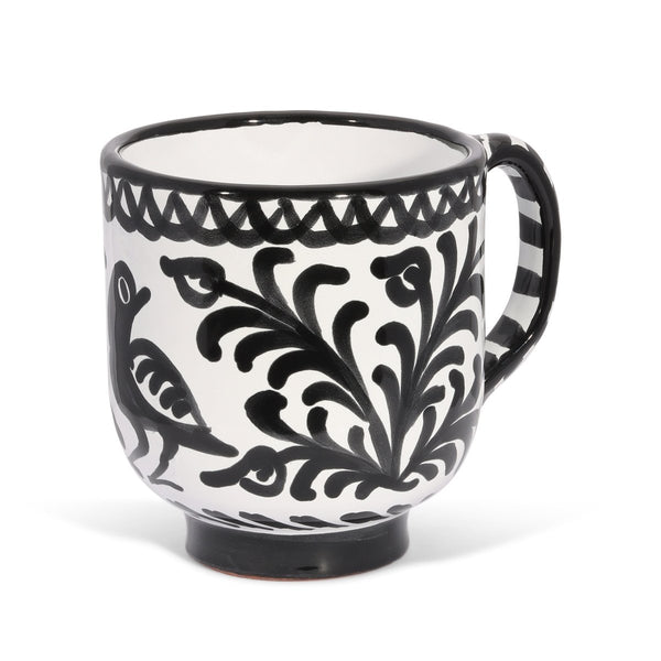 Mug with hand painted designs - Liza Pruitt