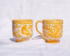 Mug with hand painted designs - Liza Pruitt