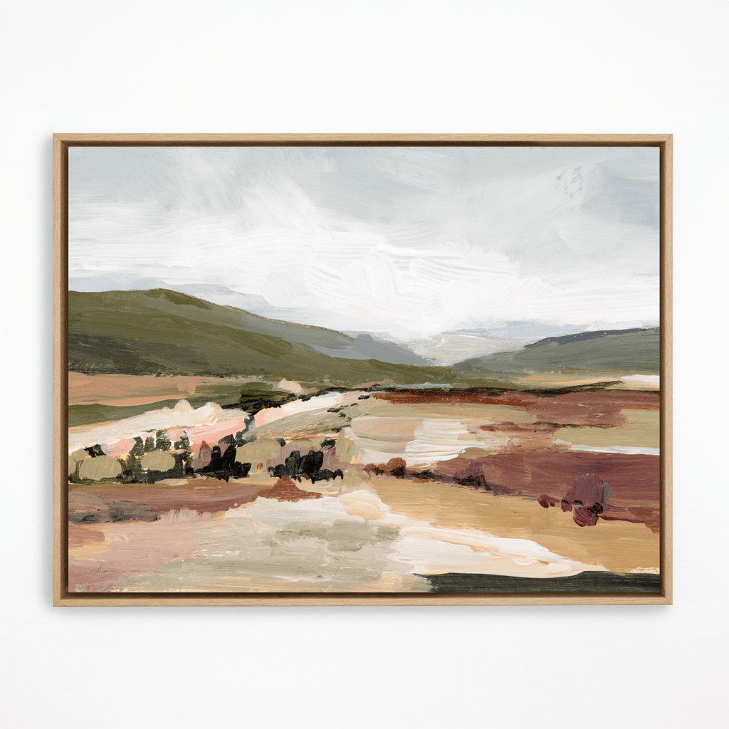 "Olive Hills" Art Print - Liza Pruitt