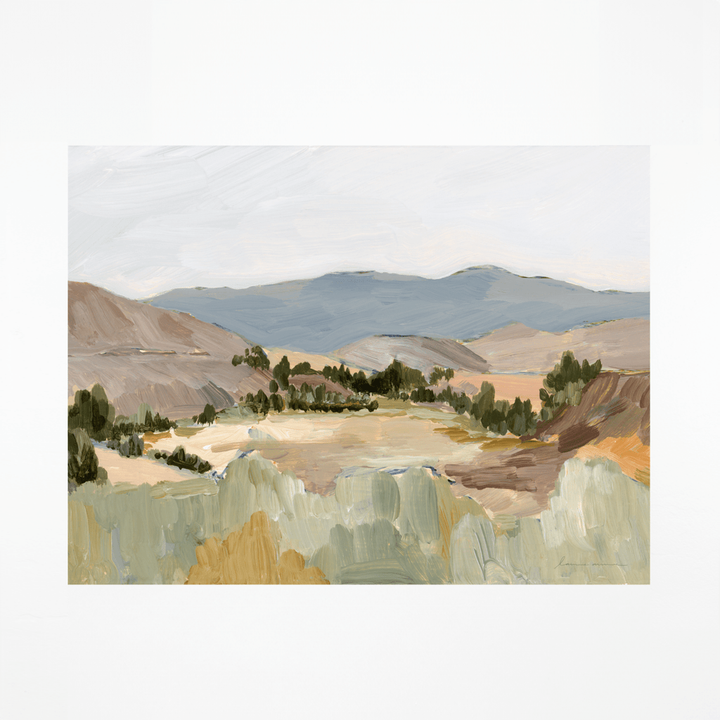 “Oregon Hills” Art Print - Liza Pruitt