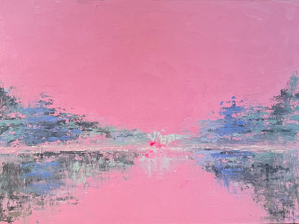 Pinkscape | 12" h x 16" w - Liza Pruitt