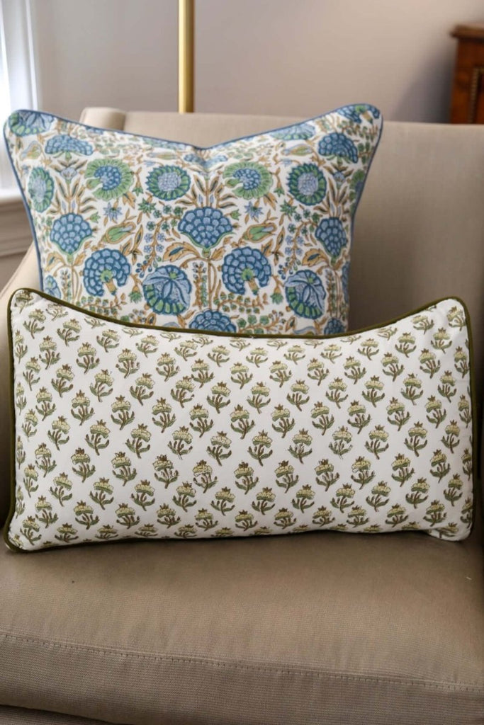 Plum Blossom Lumbar Pillow Cover - Liza Pruitt